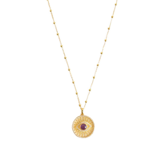 Sunbeam Eye Necklace