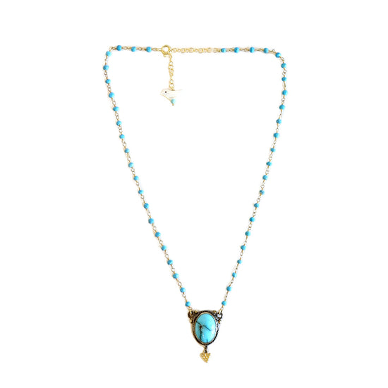 Necklace turquoise   NS 2452