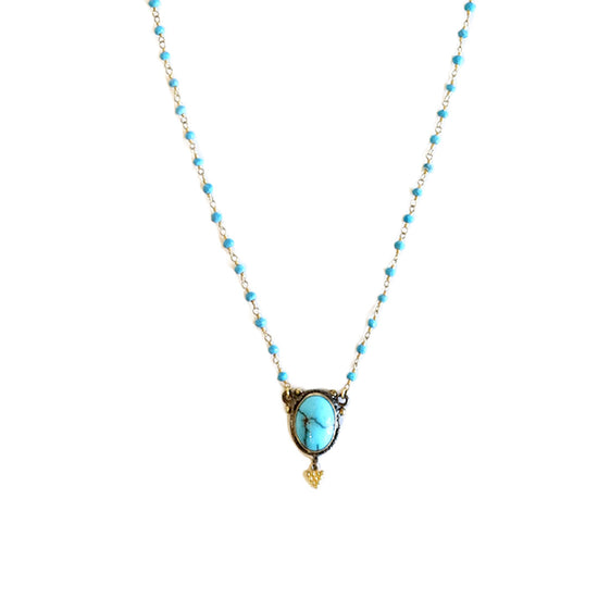 Necklace turquoise   NS 2452