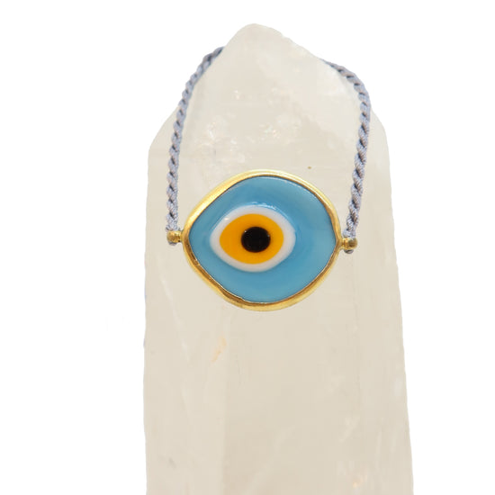 Elif Glass Eye (Large) Bracelet