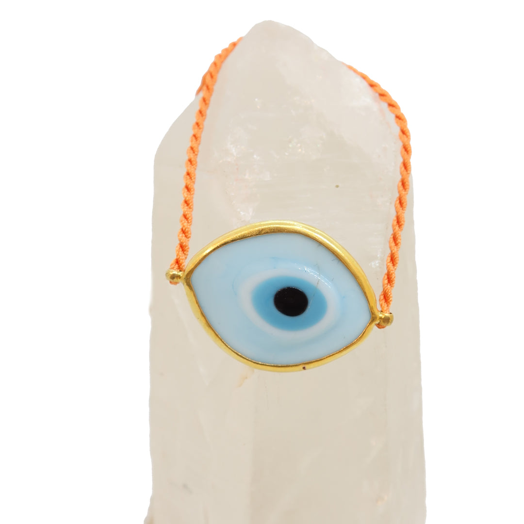Elif Glass Eye (Large) Bracelet