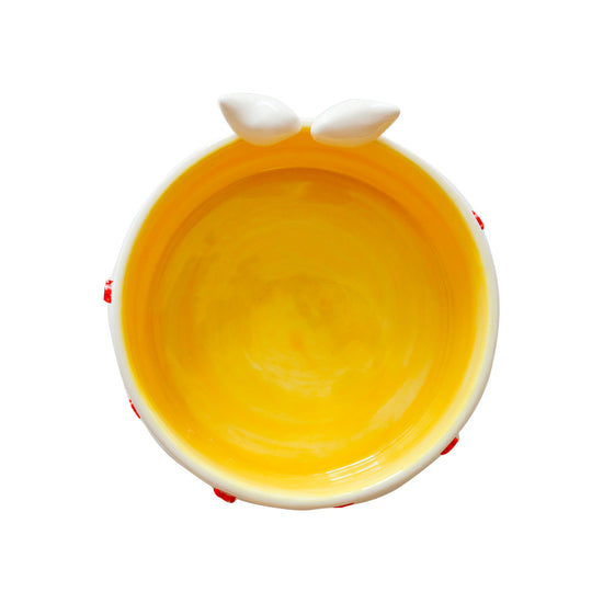 “Happy” Love Bird Multicolour Ceramic Bowls