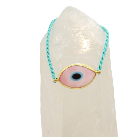 Elif Glass Eye Bracelet