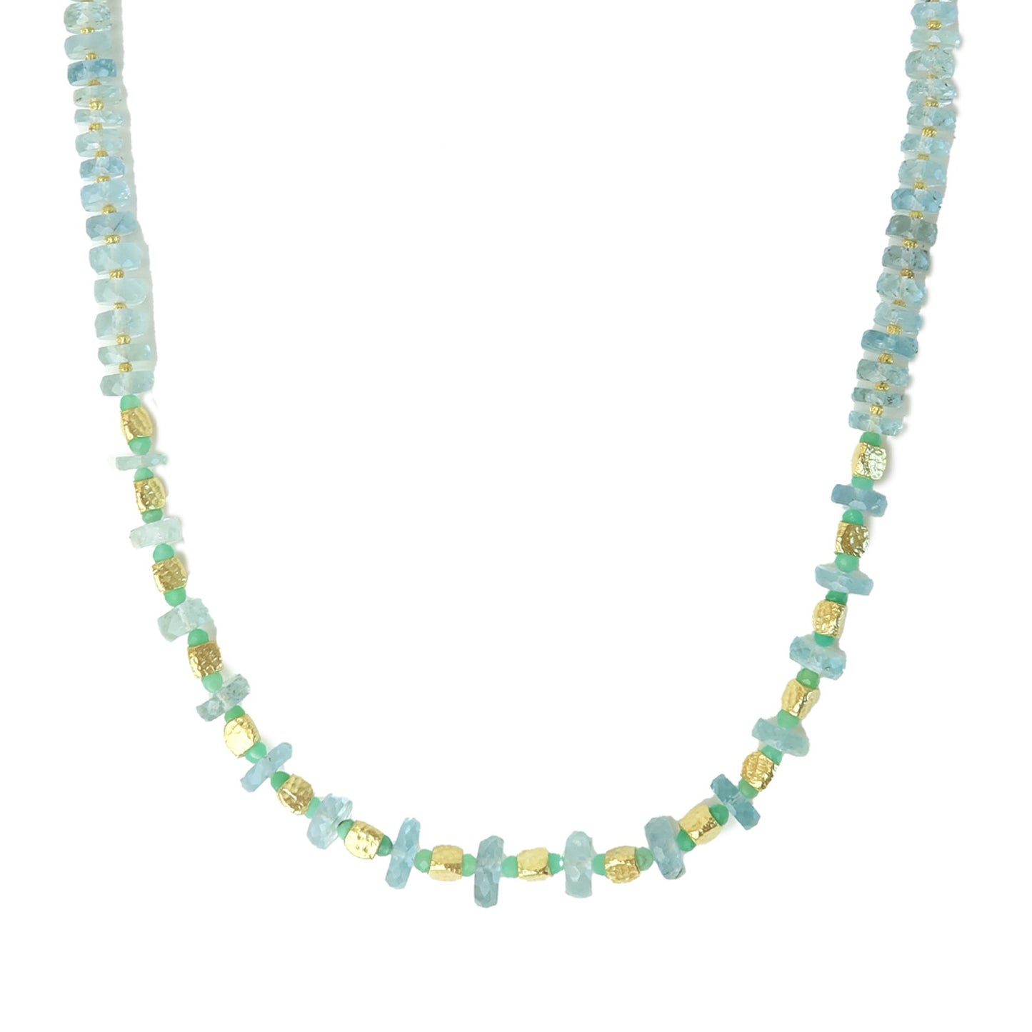 Aquamarine Necklace by Soheyla