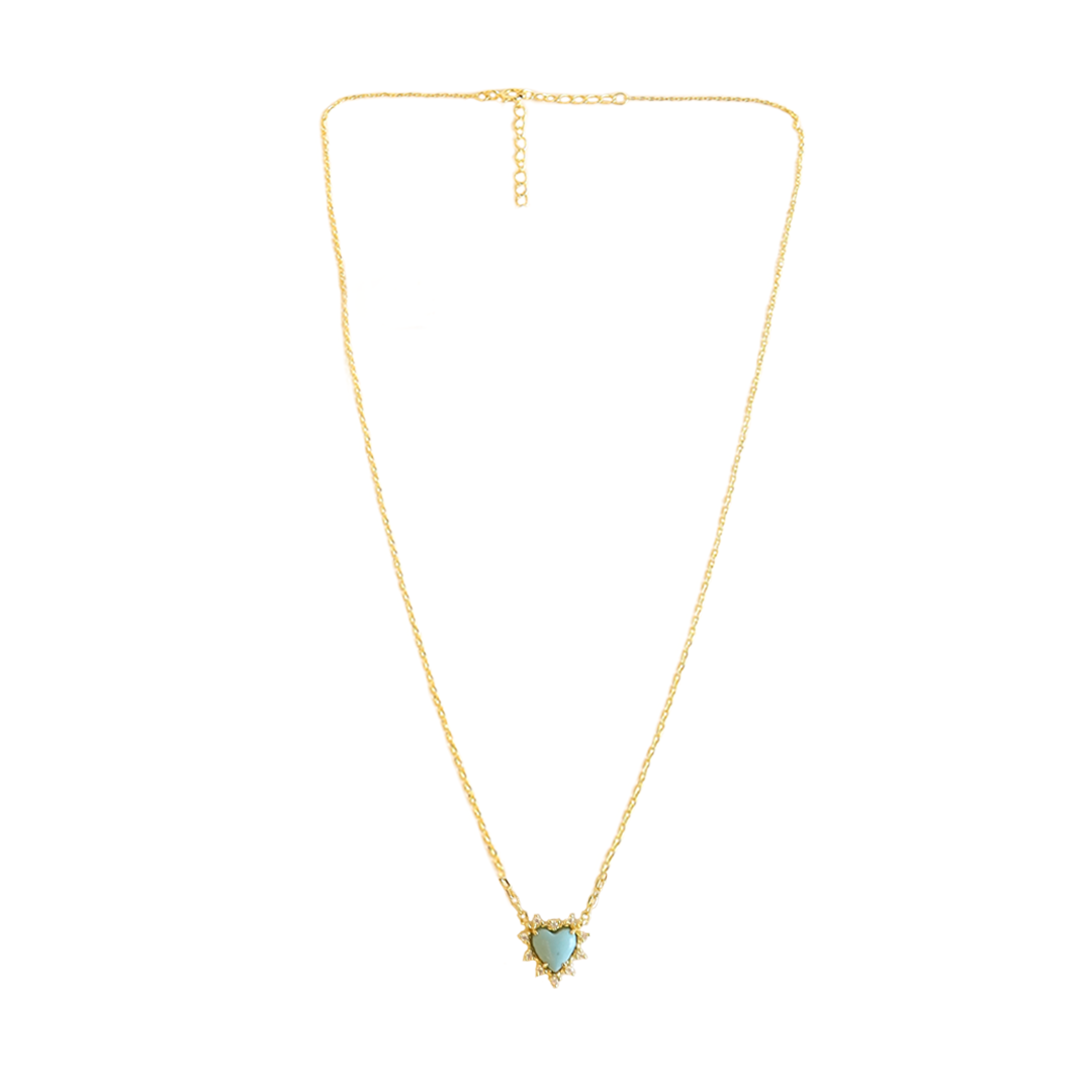 Small Heart Turquoise | Crystal