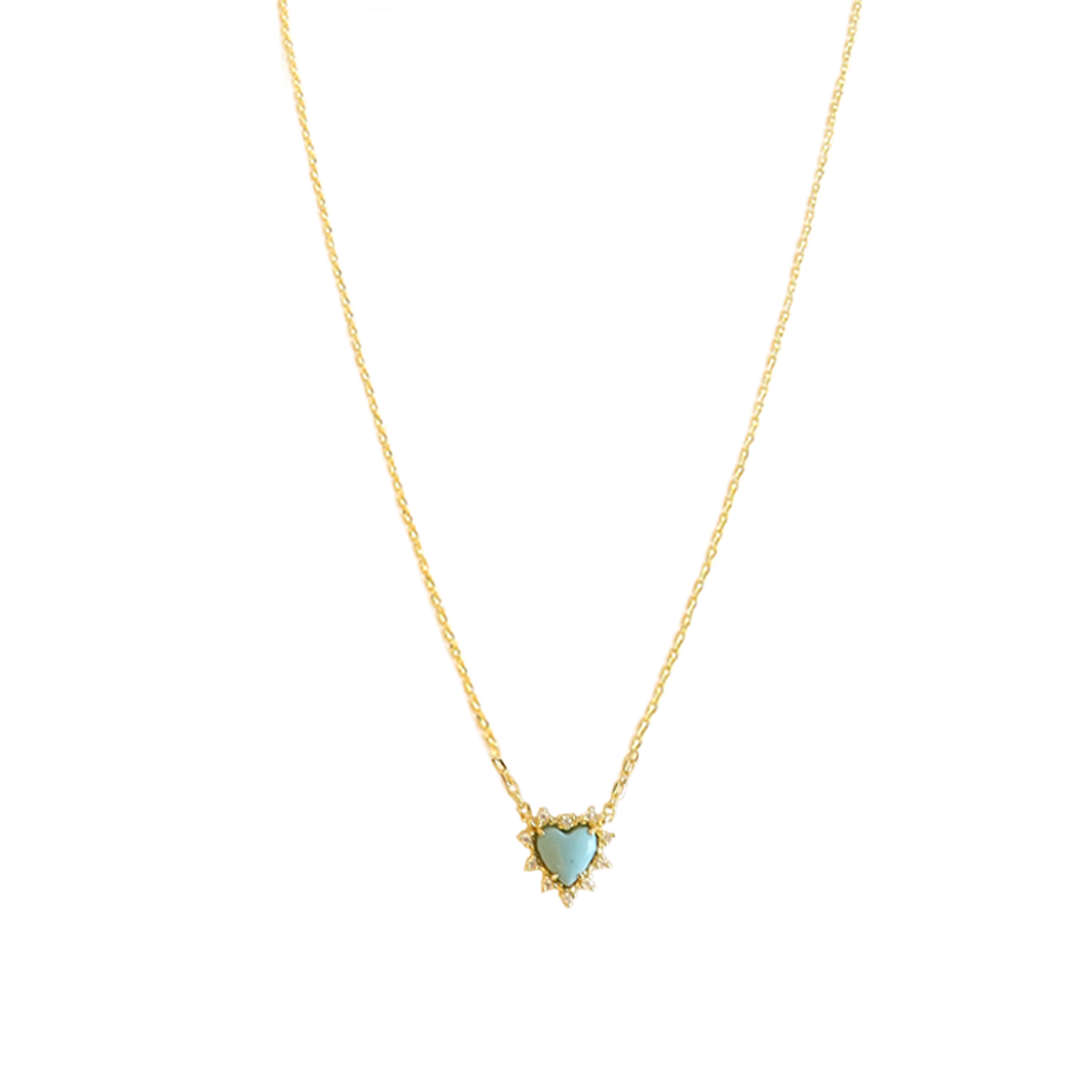 Small Heart Turquoise | Crystal