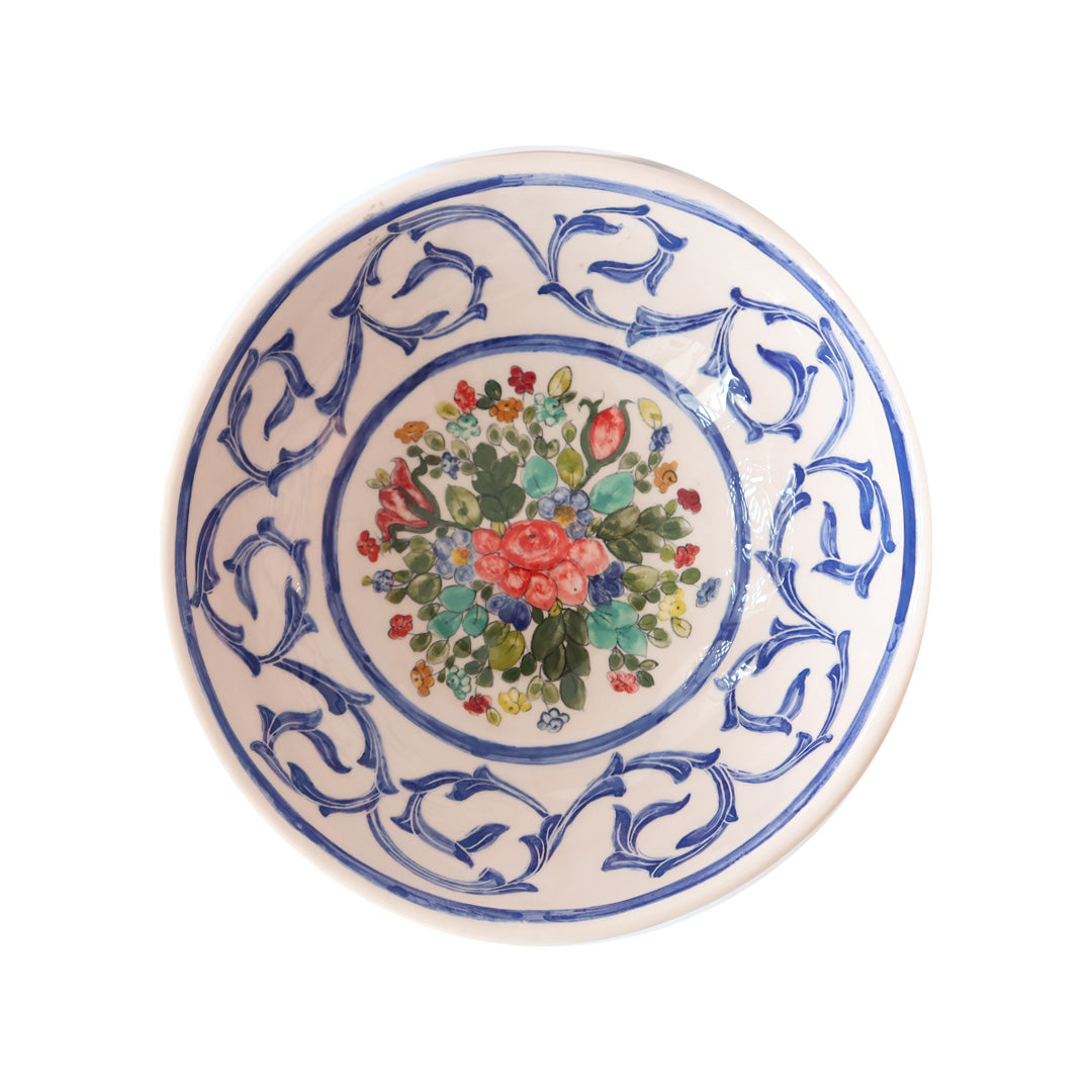 Floral Traditional Ceramic Bowl