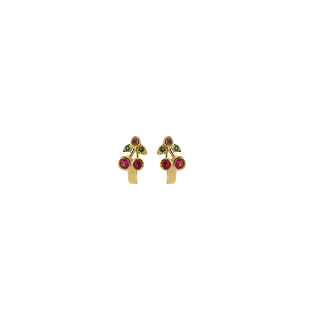 Cherry Crystal Earrings