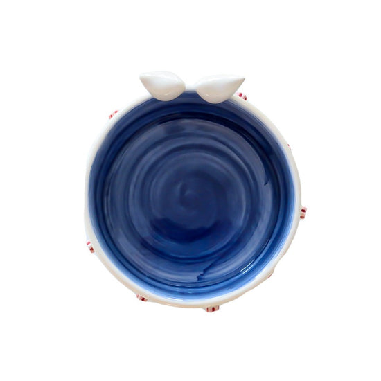 “Happy” Love Bird Multicolour Ceramic Bowls