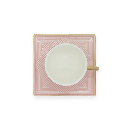 Pink Coffee Ceramic Cup