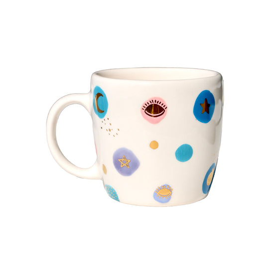 Polka Dot SB Multicolour Mug