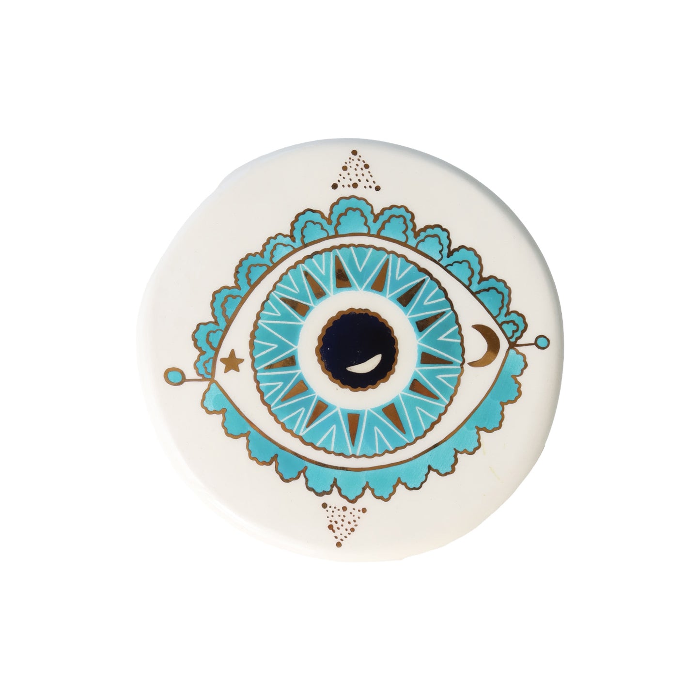 Turquoise Eye Compass Wall Décor