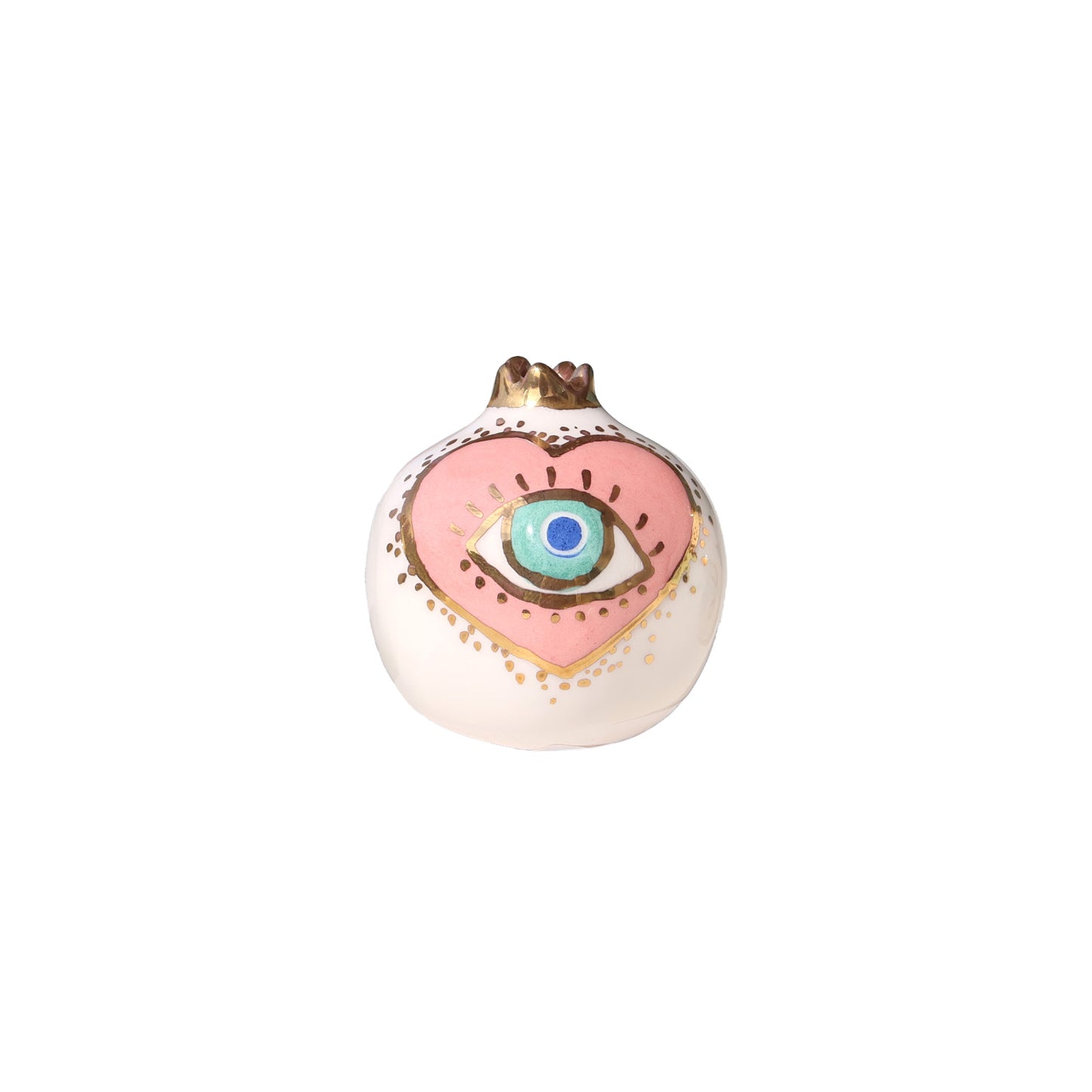 Pink Heart & Eye Petit Pomi