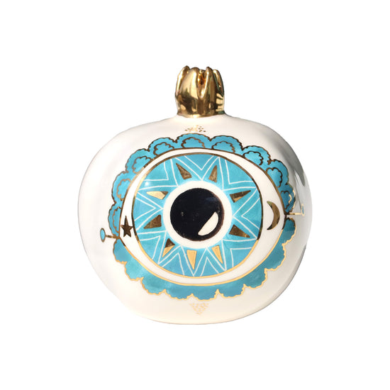 Turquoise Eye Compass Pomegranate L