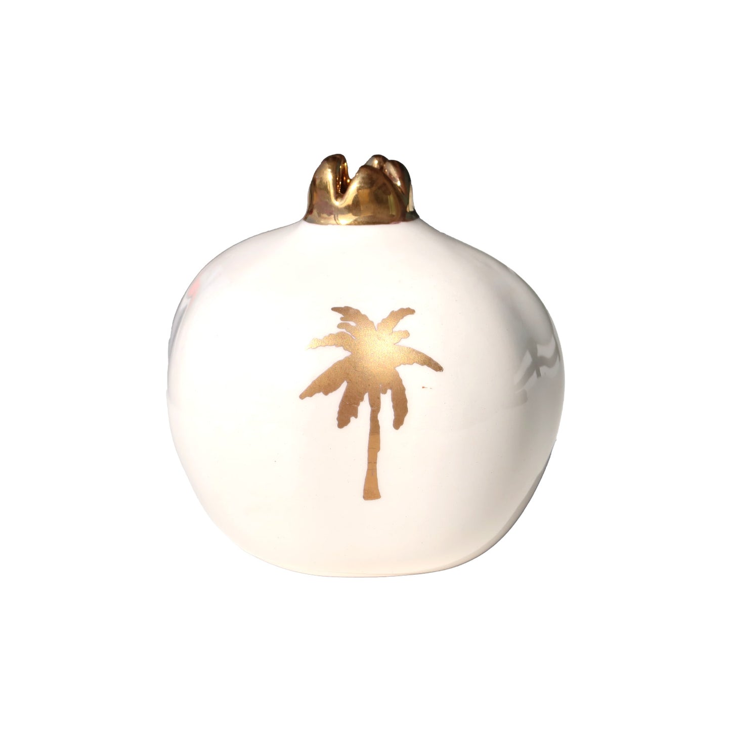 Gold Palm Tree Pomegranate