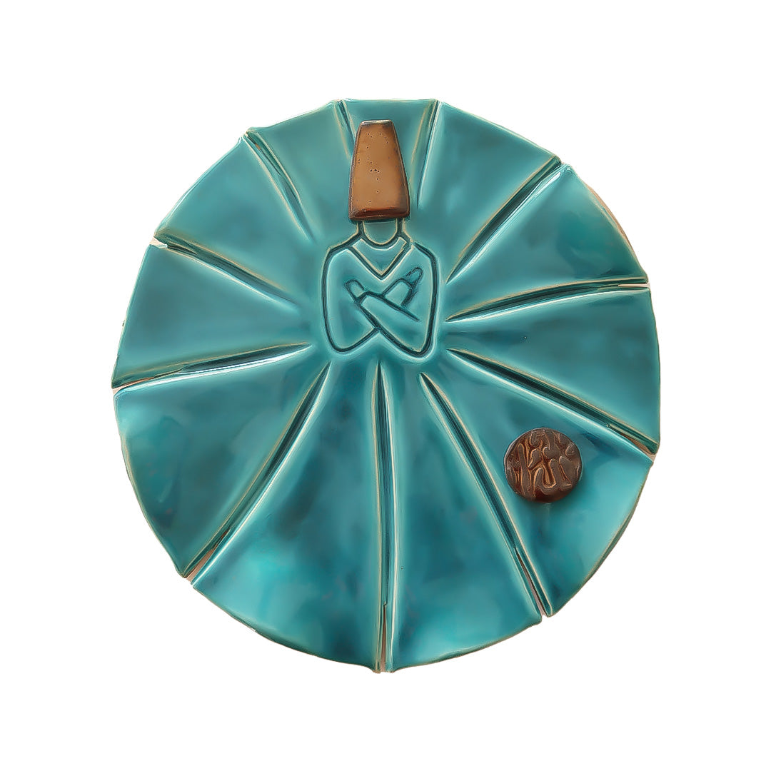 Turquoise Sufi Wall Decor