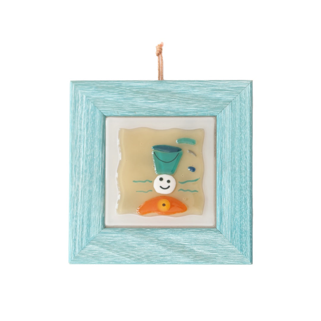 Smiley Sufi Glass Art Frame | Wall Décor