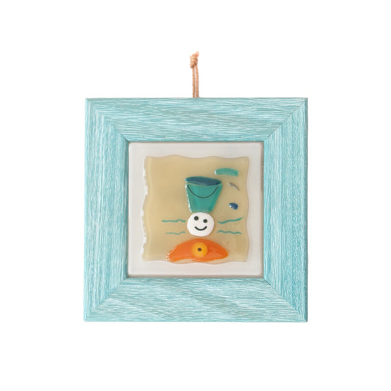 Smiley Sufi Glass Art Frame | Wall Décor