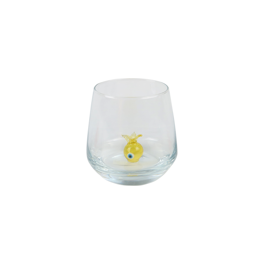 Pomi Multicolour Glass Shot Cup