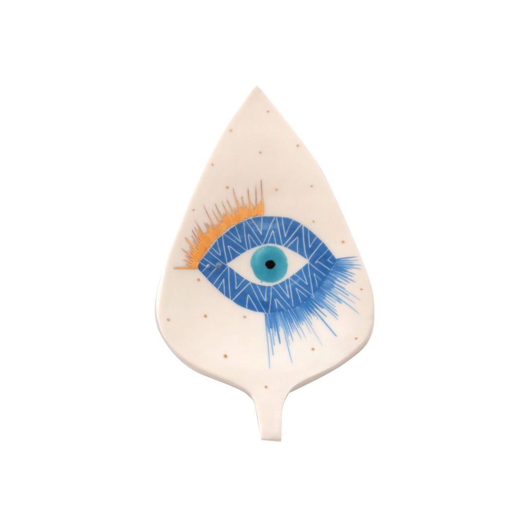 Eye Leaf Ceramic Plate