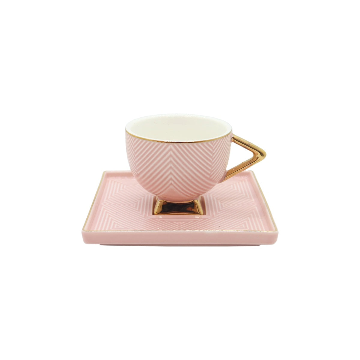 Pink Coffee Ceramic Cup