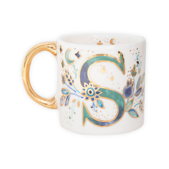 SB Alphabet Ceramic Mug